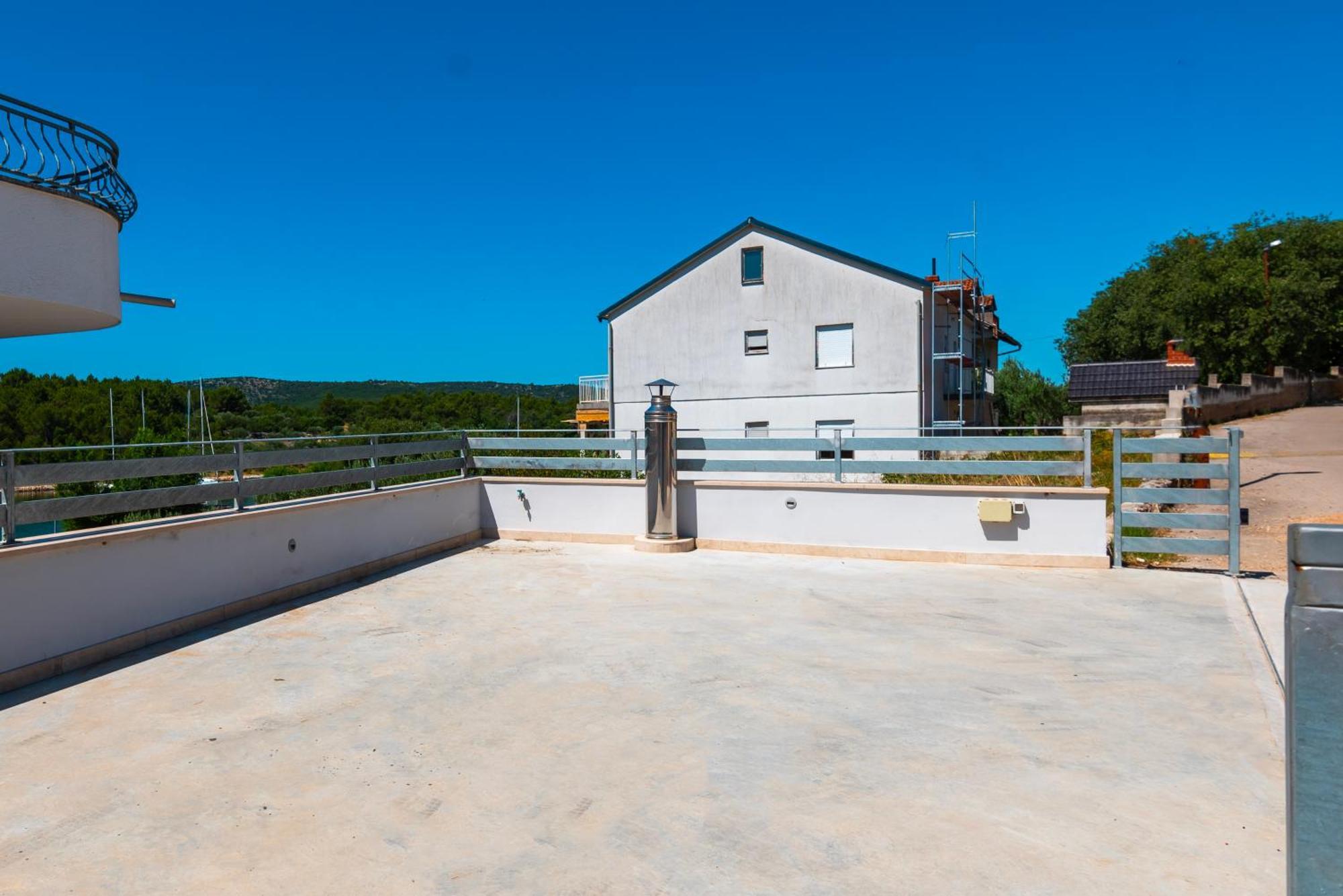 Apartment Bilice Beach Eksteriør bilde